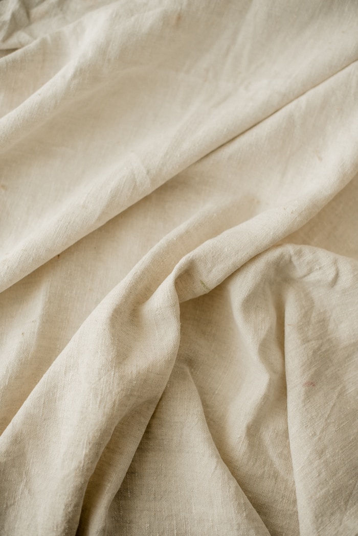 Linen close-up